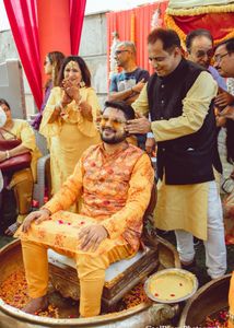 Couple Haldi Outfit