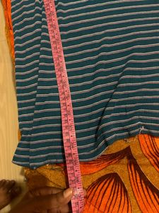 Striped Midi T-Shirt Dress