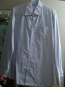 Blue Checked Casual Shirt