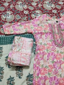 Floral Print Kurta
