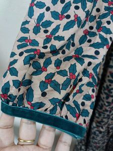 FLORAL PRINT TIERED DRESS