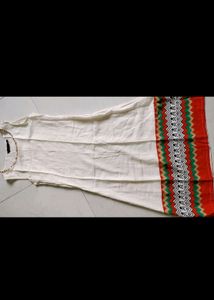 Off White New Kurti Just Tag Missing Hain