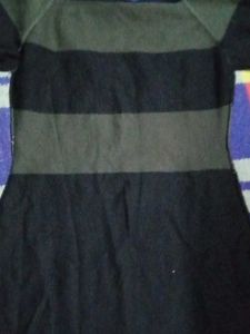 Striped Knit Mini Dress