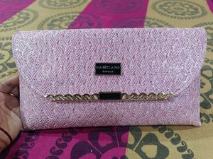 Pink Clutch &amp; Cosmetic Case