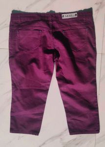 Low Waist Capri Pants For Women