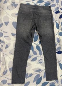 Gray Denim Jeans