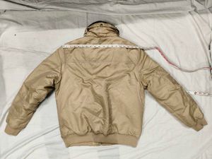Tan Bomber Jacket - Fur Collar