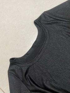 Dark Gray Basic T-Shirt