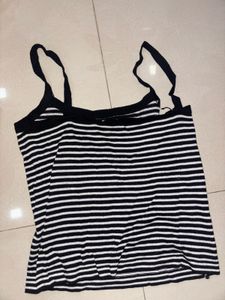 Striped Tank Top with Jacket