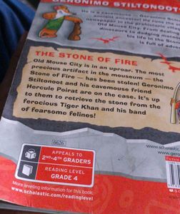 Geronimo Stilton-The Stone Of Fire (Rare Edition)