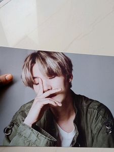 BTS Suga Official Postcard