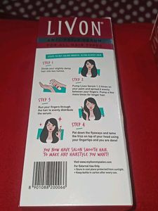 Livon Anti-Frizz Hair Serum (Pack Of 2)