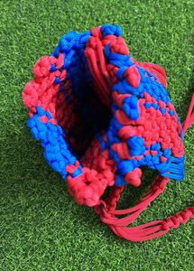 Mini Macrame Sling Bag