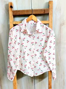 Cotton Printed Shirt Size-36