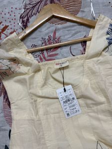 Cream Mini Dress