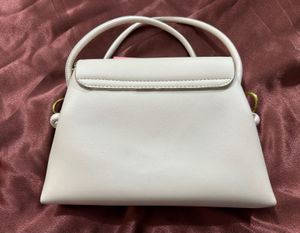 Elegant Ivory Crossbody Bag