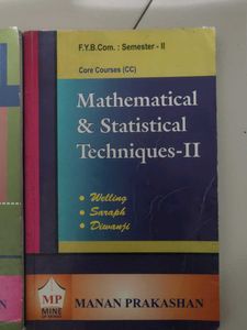 FYBCOM MATHEMATICS BOOK