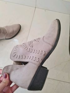 Suedette Ankle Boots