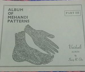 Album Of Mehendi Designs By Saroj Oza 5 Books