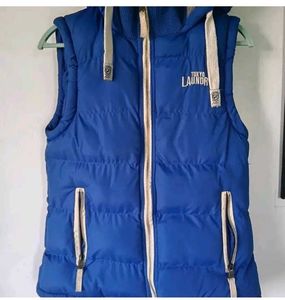 Blue Tokyo Laundry Padded Vest