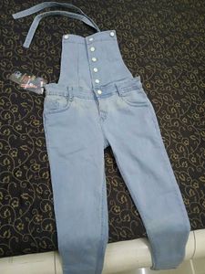 Light Wash Denim Overalls