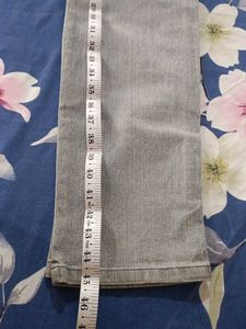 Gray Denim Jeans