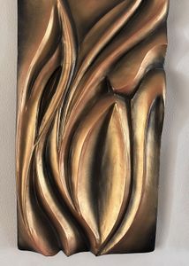 4Leaf Vein Pattern 3D Wall Art |3DLeaf Wal