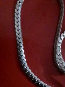 Silver Herringbone Chain