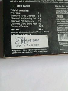 Zordan Diamond Facial Kit