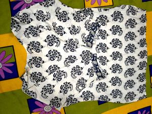 Floral Print Tunic Top