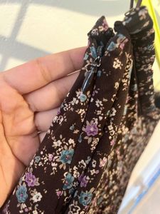 Korean Skirt Floral 🐻🍒🤩🍓