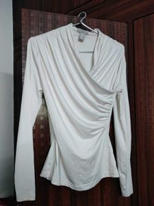 H&M Cream Top