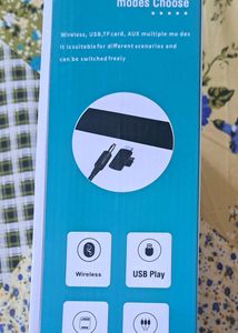 Bluetooth speaker, wireless charger