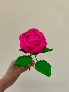 Crochet Rose Flower