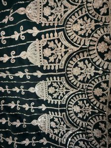 Elegant Green Ethnic Gown