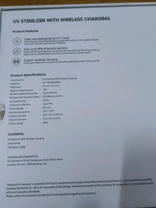 SWAP UV Sterilizer With Wireless Charging