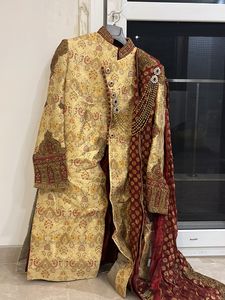 Groom Shervani Full Set