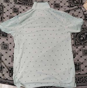 Stylish Patterned Polo Shirt