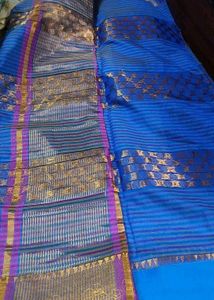 Drak Blue Saree