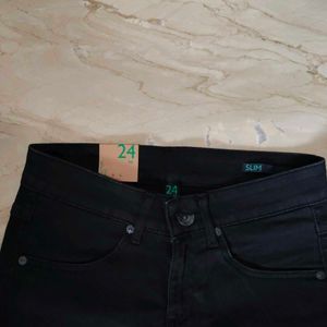 Black Benetton Jeans/Pants 👖 -  24W