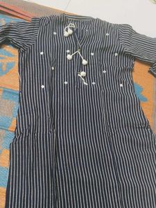 Dark Blue Colour Kurti 💙