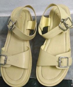 Platform Neon Sandals