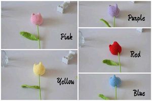 Crochet Tulip