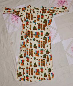 Printed Kurta 💛❤️