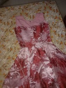 Elegant Floral Pink Gown For Women 💖💅✨