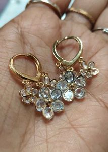 Anti Tarnish American Diamond 💎 Earrings