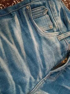 Blue Denim Shorts