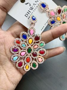 Heavy Multicolour Earrings