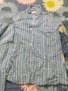 Stylish Women's Geometric Nightsuit