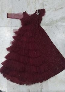 Party Wear Gowan For Girls Size:34